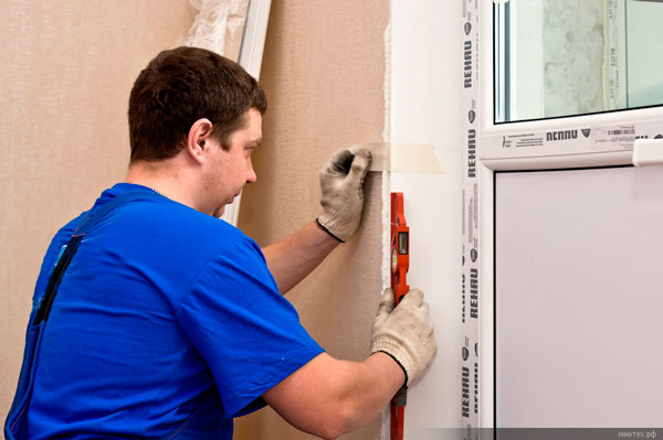 Оштукатуривание откосов